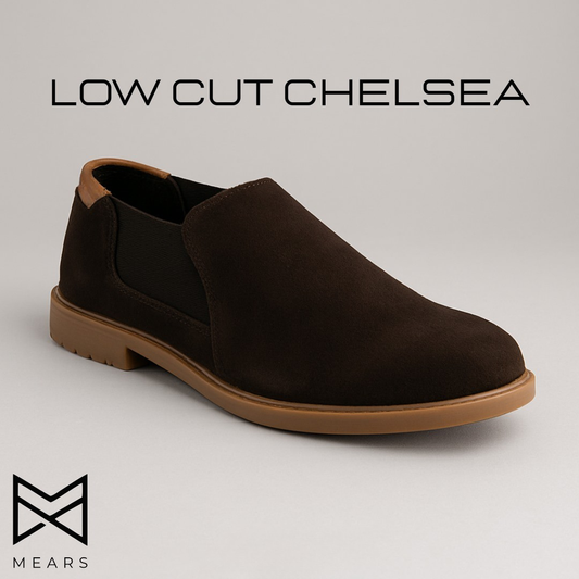 Low-Cut Chelsea Brown - MearsShoes