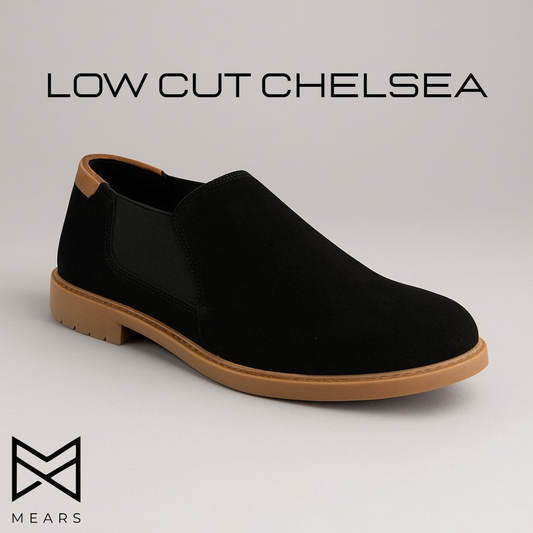 Low-Cut Chelsea Black - MearsShoes