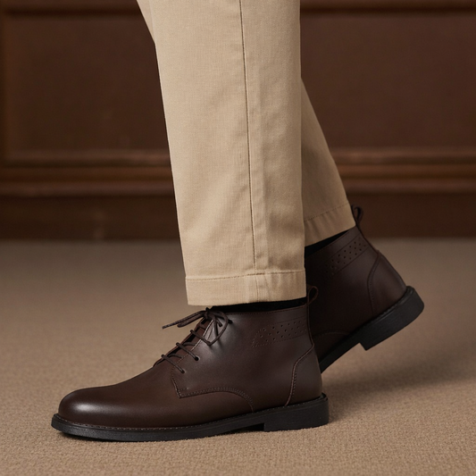 MEARS LEATHER CHUKKA BOOTS CYCLONE