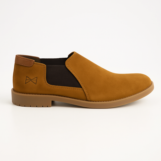 Low-Cut Chelsea Premium Camel