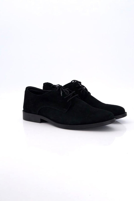 Derby Suede Black | MEARS