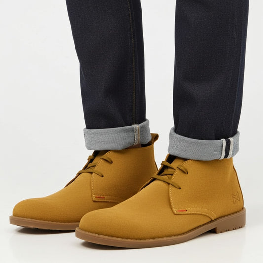 Camel suede chukka boots - MearsShoes