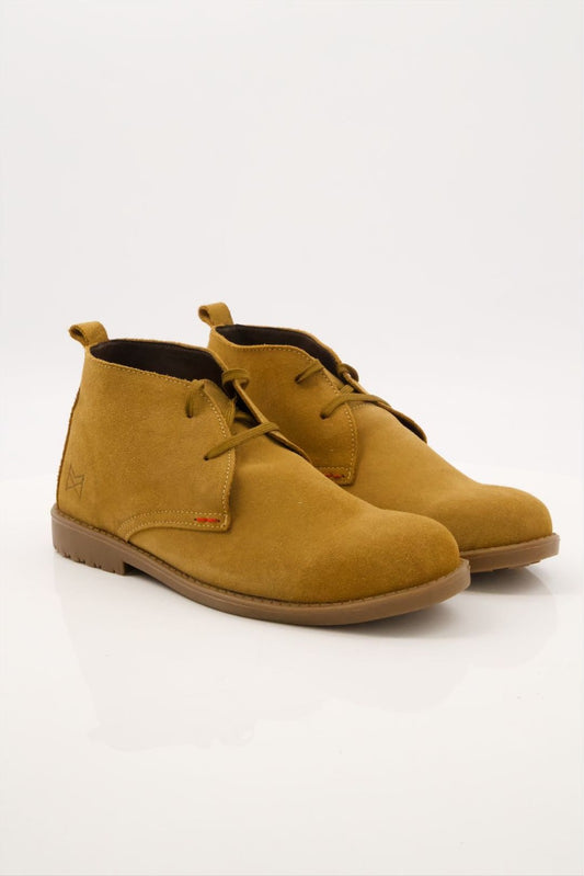Camel suede chukka boots - MearsShoes