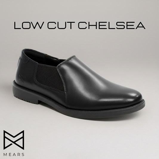 Low-Cut Chelsea Matt Black