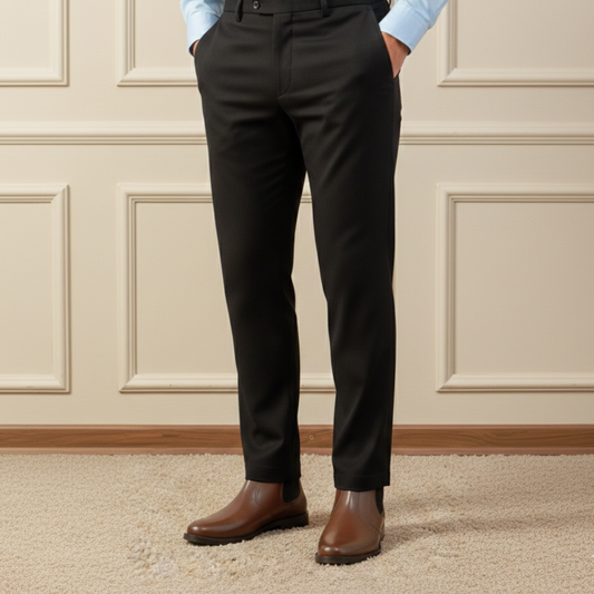 Premium Brown Leather Chelsea boots